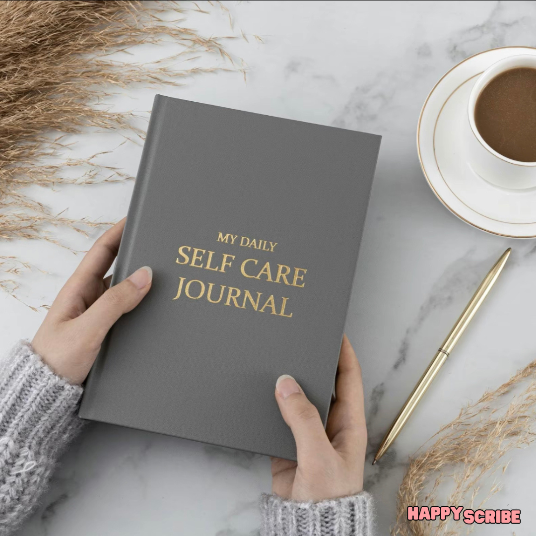 HappyScribe® Self Care Journal